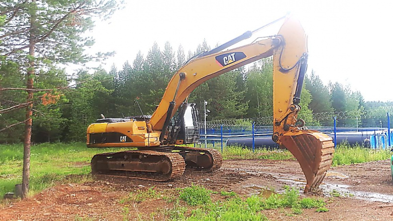 Caterpillar 336D под контролем ГЛОНАСС Caterpillar 336D под контролем ГЛОНАСС